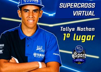 Tallys Nathan vence disputa de Supercross virtual