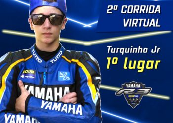 Turquinho vence a 2ª Corrida Virtual Yamaha R3 eSport Cup