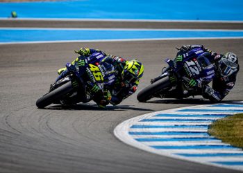 Esquadrão da Yamaha preparado para mais uma rodada da MotoGP