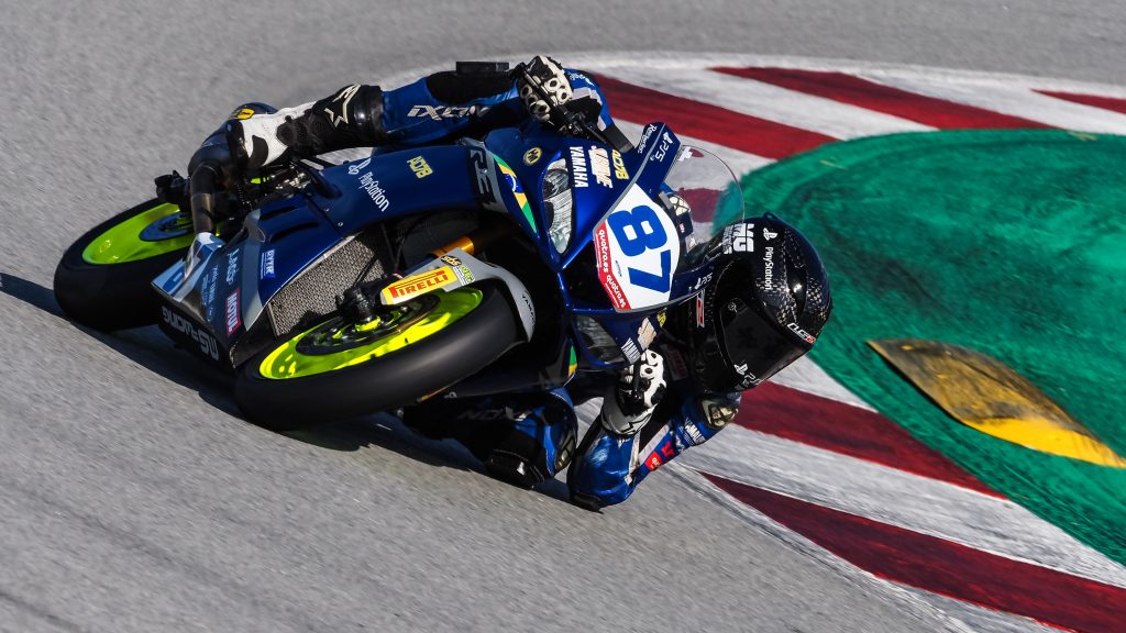 Ton Kawakami testes Barcelona WSBK 2021
