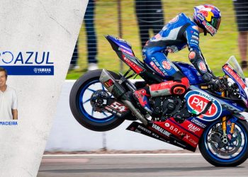 Yamaha na ‘Catedral da Velocidade’, brasileiros vão competir em Assen, clipe DT200 – Giro Azul 026
