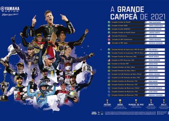 Yamaha, a grande campeã da temporada