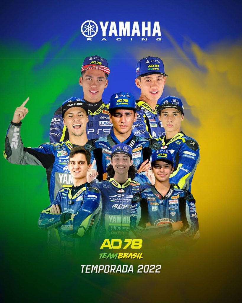Equipe de moto brasileira faz sucesso na Europa