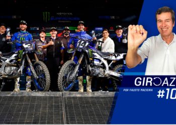 Yamaha na frente nas 2 classes do AMA Supercross, lançamento da WithU Yamaha MotoGP e Regressiva Verde-Amarela – Giro Azul 105