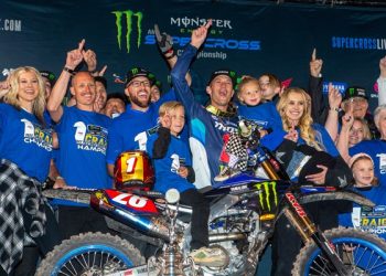 Mais um! Yamaha conquista o título da 250SX Costa Oeste no AMA Supercross