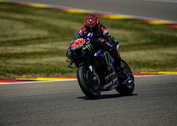 Quartararo luta contra o calor na Alemanha para defender a liderança da MotoGP 2022