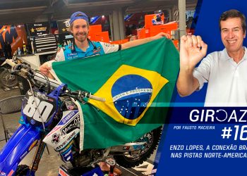 Perfil Giro Azul com o piloto brasileiro Enzo Lopes, Top 5 no AMA Supercross 2022 – Giro Azul 160