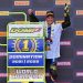 Dominique Aegerter, da Yamaha, é coroado bicampeão mundial do Supersport na Indonésia