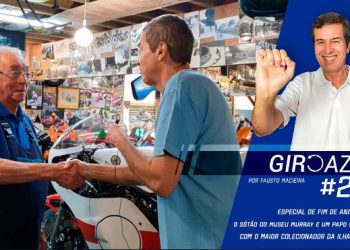 Especial Museu Ilha de Man parte 2 – inclui um ‘Papo Cabeça’ com o dono, Peter Murray – Giro Azul 207