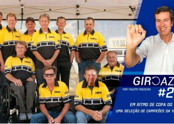 Escalando a seleção de Campeões Mundiais Yamaha e a Regressiva Verde, Amarela e Azul – Giro Azul 200