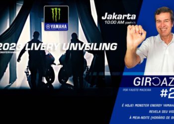 Apresentação da equipe Yamaha MotoGP, perfil de Fabio Quartararo, Regressiva  2023 – Giro Azul 212