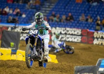 Yamaha garante pódio duplo na categoria 250SX no AMA SX