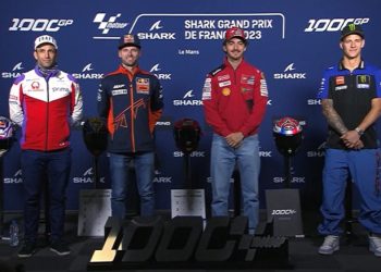Coletivas do histórico MILÉSIMO GRANDE PRÊMIO do Mundial de Motovelocidade (em tradução quase simultânea…)