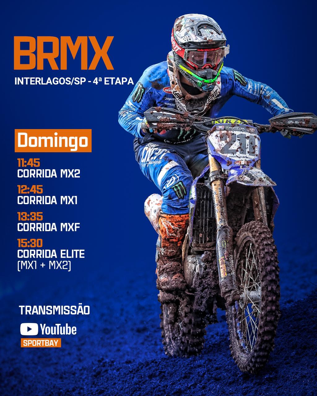 MX1  Vídeos: 3ª etapa do Brasileiro de Motocross em Interlagos