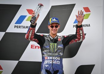 Quartararo volta ao pódio da MotoGP na Indonésia