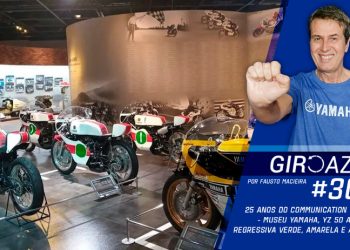 Rolé de motos clássicas Yamaha, YZ 50 anos com Damon Bradshaw, Regressiva MotoGP – Giro Azul 305