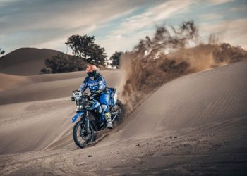 Pol Tarrés e Alessandro Botturi, da Ténéré Yamaha Rally Team, disputam Africa Eco Race