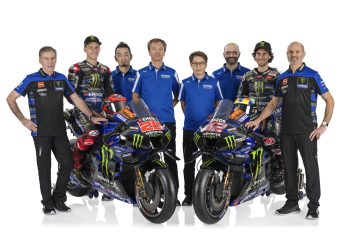 Yamaha apresenta oficialmente nova formação da equipe para a MotoGP 2024
