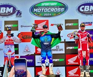Yamaha vence 6ª etapa do BRMX com Fábio Santos, que amplia vantagem na liderança da MX1