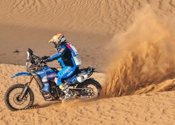 Com a Ténéré 700, Alessandro Botturi vence a 6ª etapa e lidera o Africa Eco Race 2025