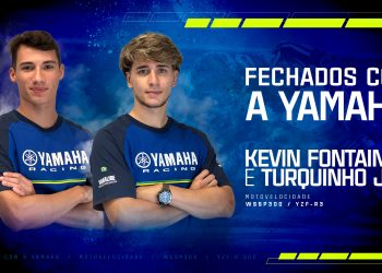 Fechados com a Yamaha: Turquinho Jr. e Kevin Fontainha representam o Brasil no Mundial de Superbike