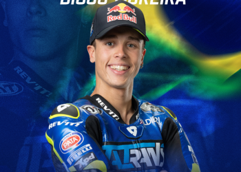Yamaha Brasil vai fornecer motos de treino para o brasileiro Diogo Moreira, uma das promessas da MotoGP