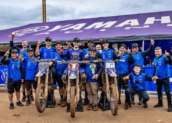 Com Fábio Santos, Yamaha vence prova de abertura e lidera o Brasileiro de Motocross 2025