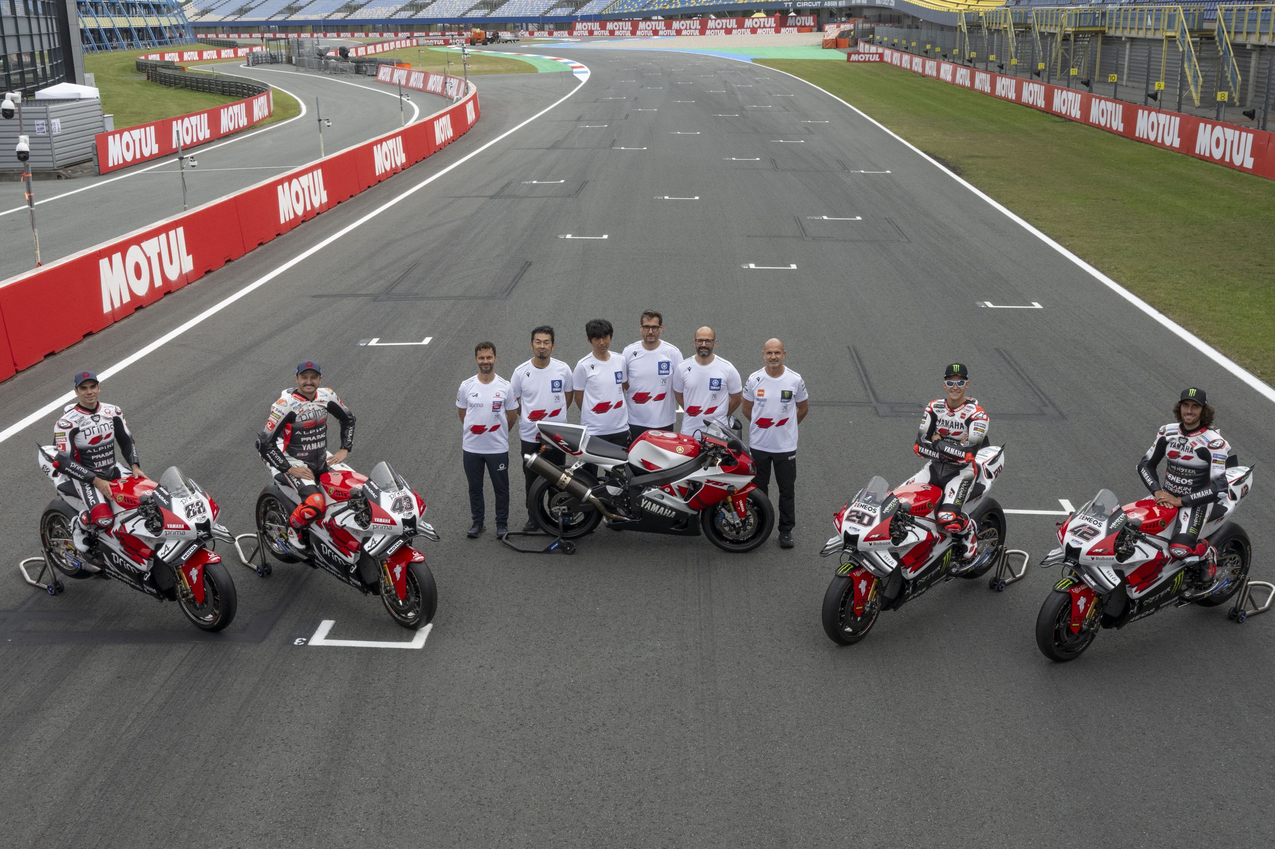 Yamaha celebra 70º aniversário no GP da Holanda de MotoGP