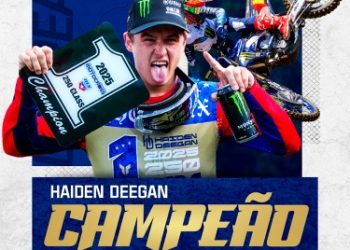 Com a Yamaha YZ250F, Haiden Deegan conquista bicampeonato do Pro Motocross 250