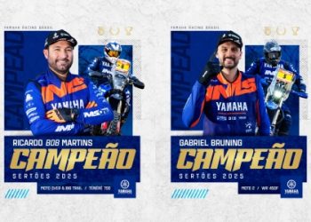 Yamaha IMS Rally Team é Campeã em três categorias no Sertões 2025