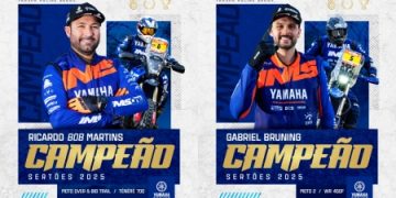 Yamaha IMS Rally Team é Campeã em três categorias no Sertões 2025