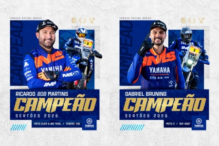 Yamaha IMS Rally Team é Campeã em três categorias no Sertões 2025