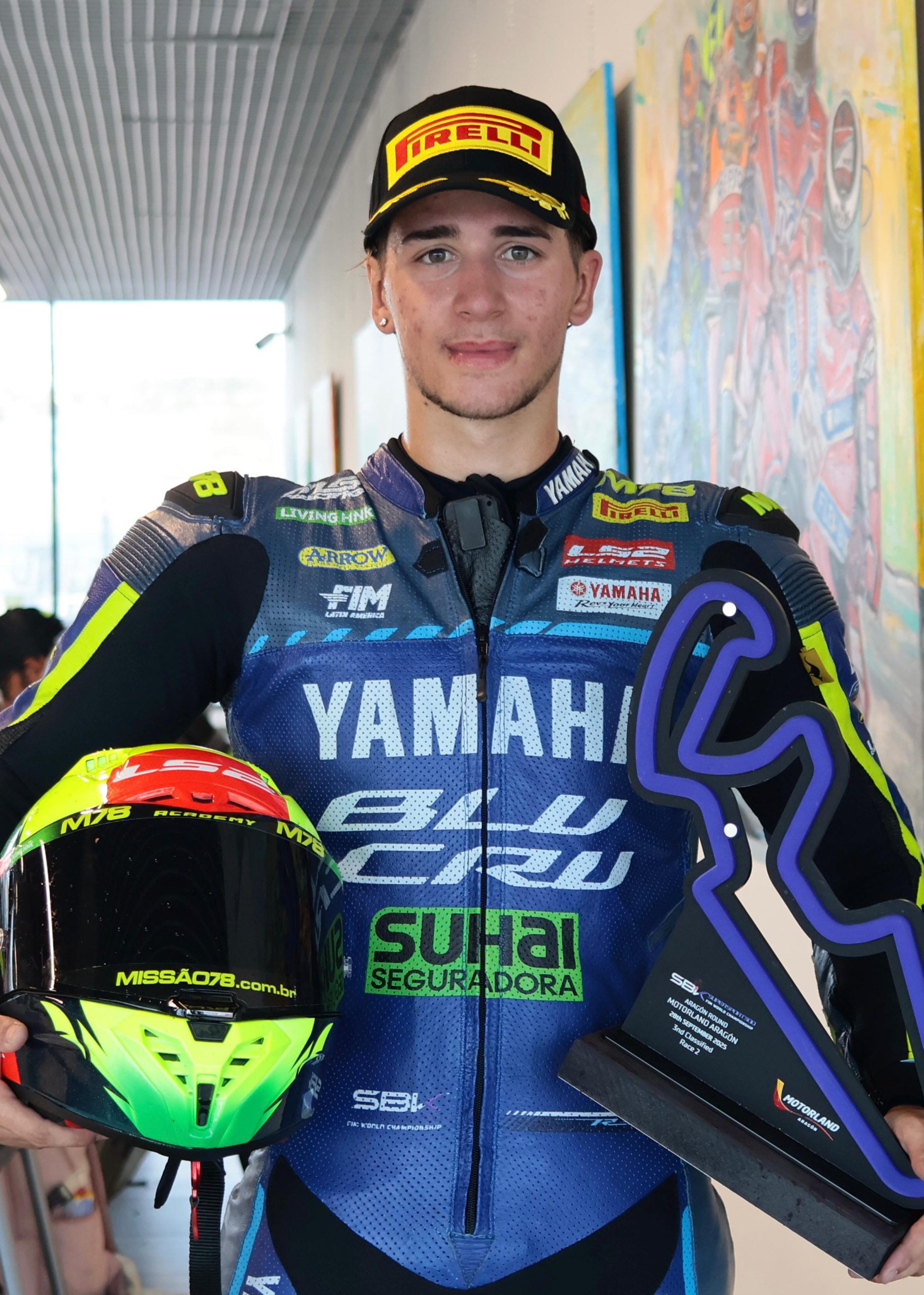 Turquinho Jr. sobe ao pódio no Mundial de SuperBike