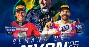 Com motos Yamaha, Fábio Santos e Enzo Lopes representam o Brasil no Motocross das Nações 2025