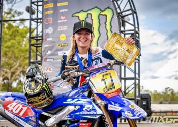 Com a Yamaha, Lotte Van Drunen conquista bicampeonato mundial de Motocross Feminino