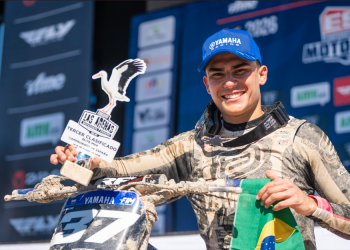 Bernardo Tibúrcio sobe ao pódio na segunda etapa do Campeonato Espanhol de Motocross