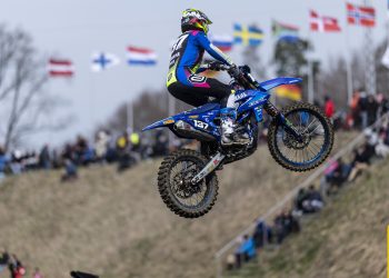 Brasileiro Bernardo Tibúrcio assume terceira colocação no Europeu de Motocross