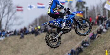 Brasileiro Bernardo Tibúrcio assume terceira colocação no Europeu de Motocross