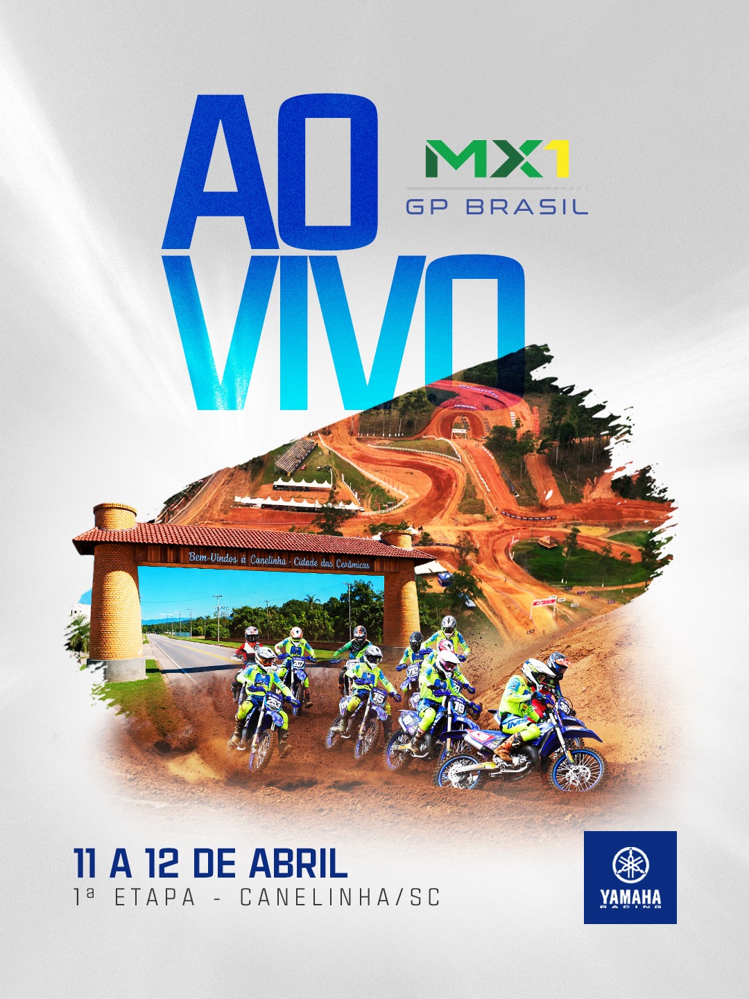 Yamaha Racing Brasil pronta para estrear no Brasileiro de Motocross